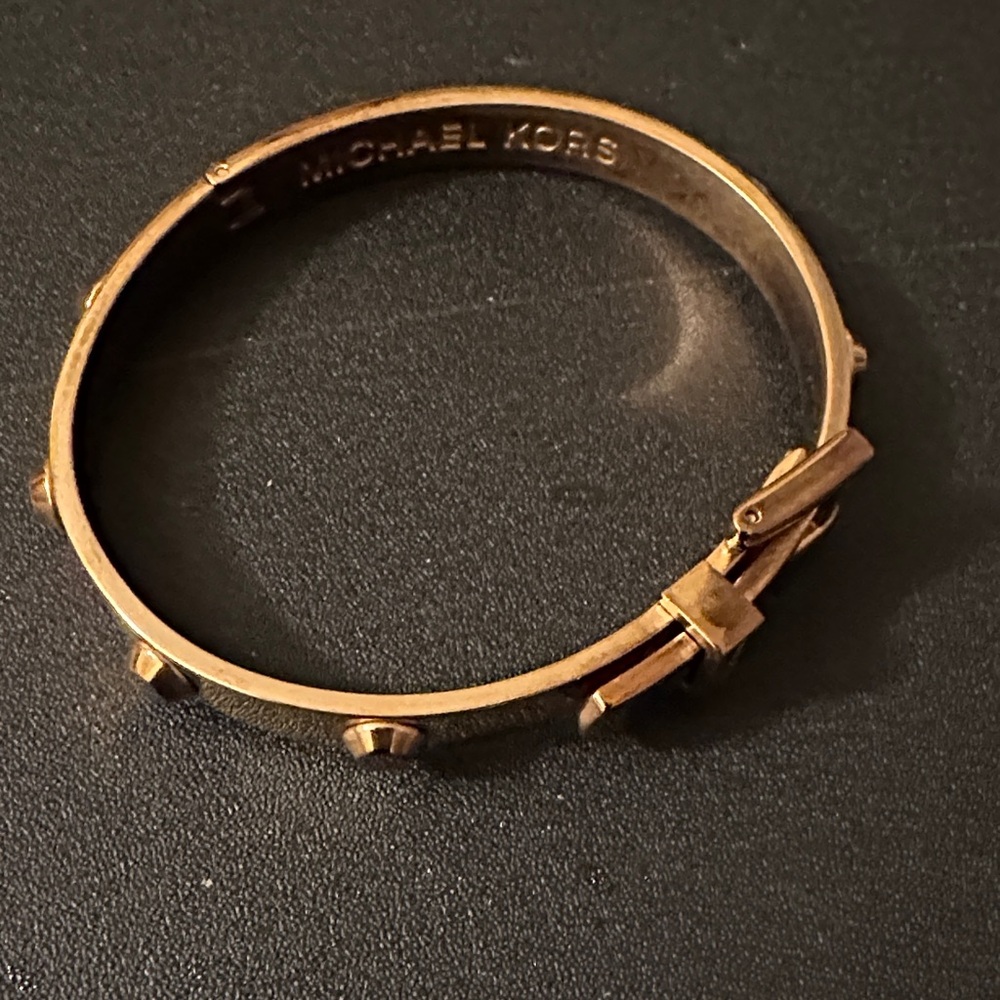 Michael Kors Gold Studded Bracelet